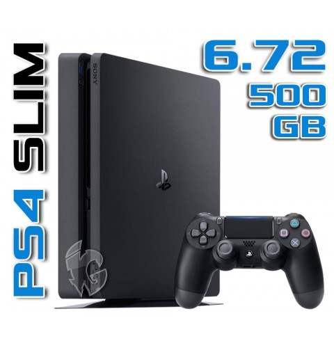 PlayStation 4 Slim 500 GB - ПРОШИВКА 6.72 (Витринный образец)